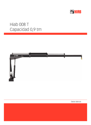 Гидравлические краны-манипуляторы Hiab 008 T-2 PTO